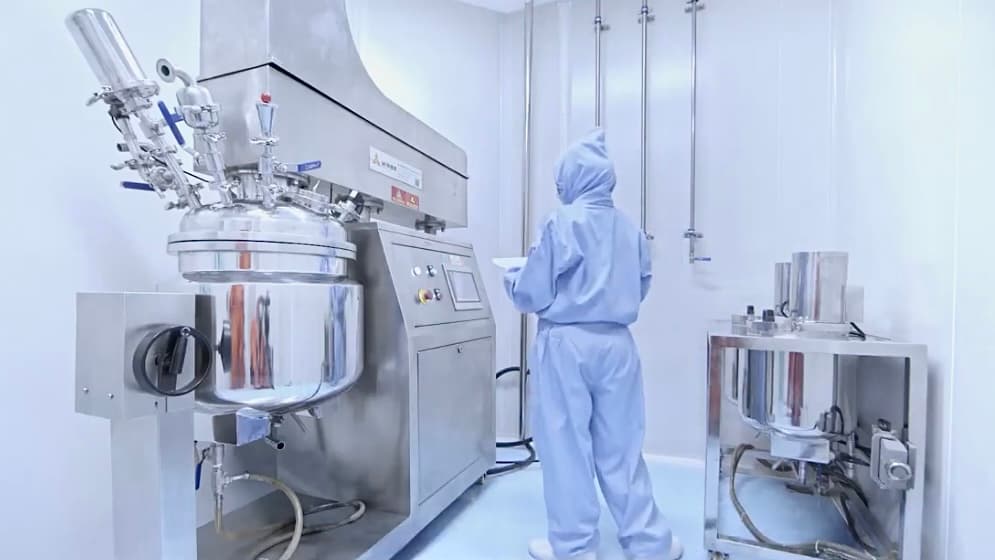 Vacuum Emulsifier Mixer 50L